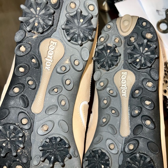 Women's FootJoy LoPro Tan sz9M Golf Shoes Footjoy new soft spikes included - Picture 6 of 8